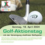 Bundesweiter Golfaktionstag