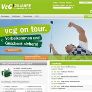 www.vcg.de in neuem Look