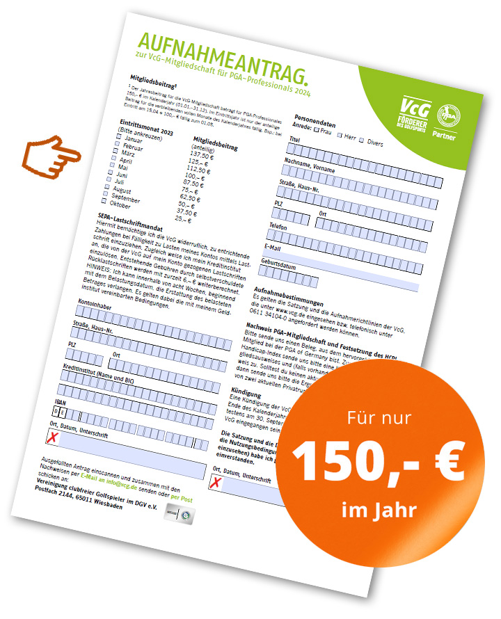 Aufnahmeantrag
