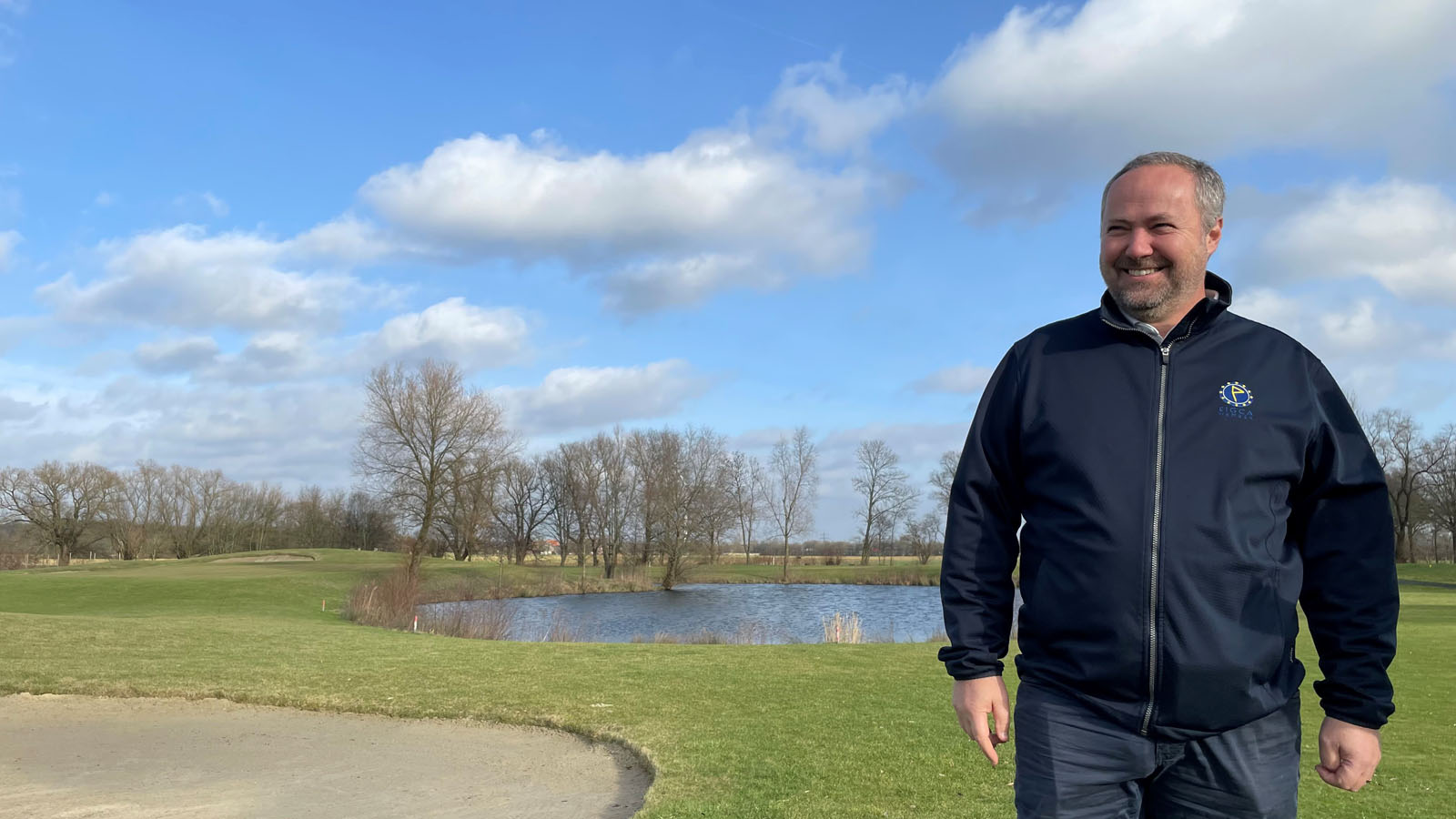 Gern im Grünen: Golfplatzplaner Achim Reinmuth 