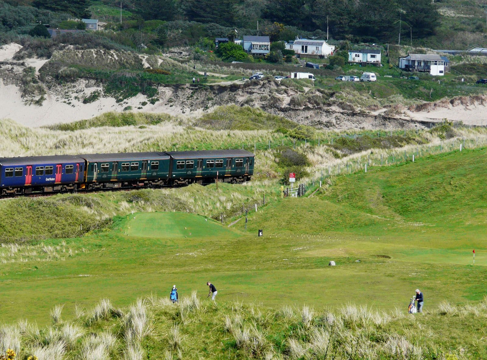 Platz mit Zuganbindung: West Cornwall GC