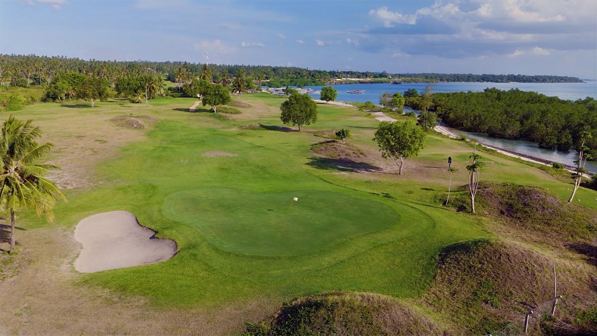 Golfen direkt am Indischen Ozean