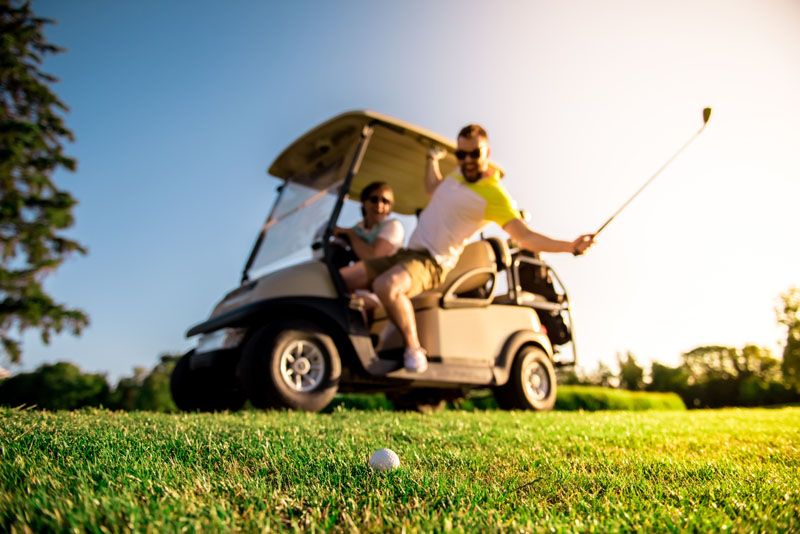 Es gibt viele Möglichkeiten, Golf zu spielen ...