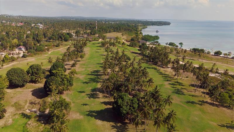Im Jahr 2003 eröffnet - der Sea Cliff Resort Golfplatz an der Westküste von Sansibar