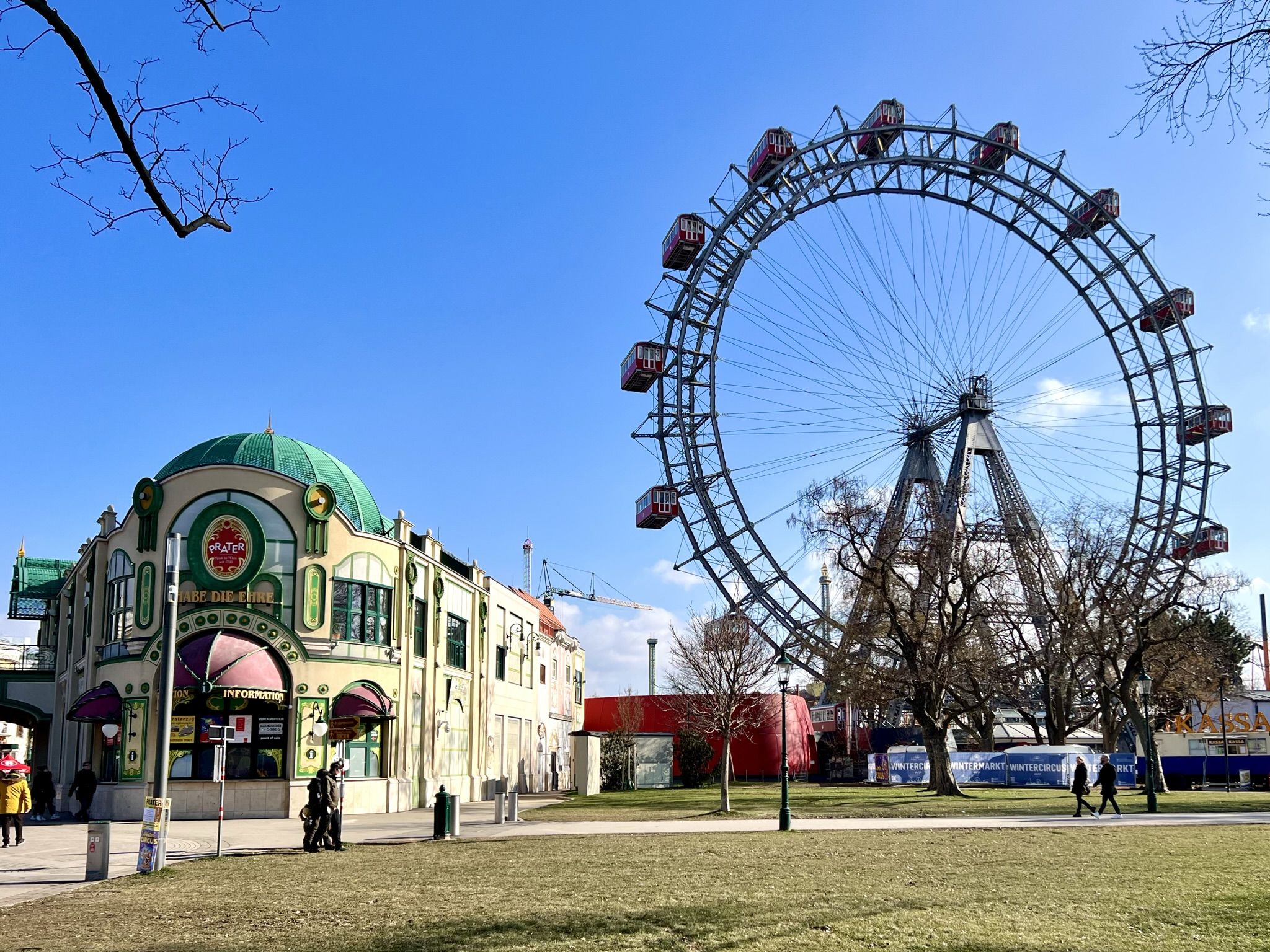 ... oder zum Prater