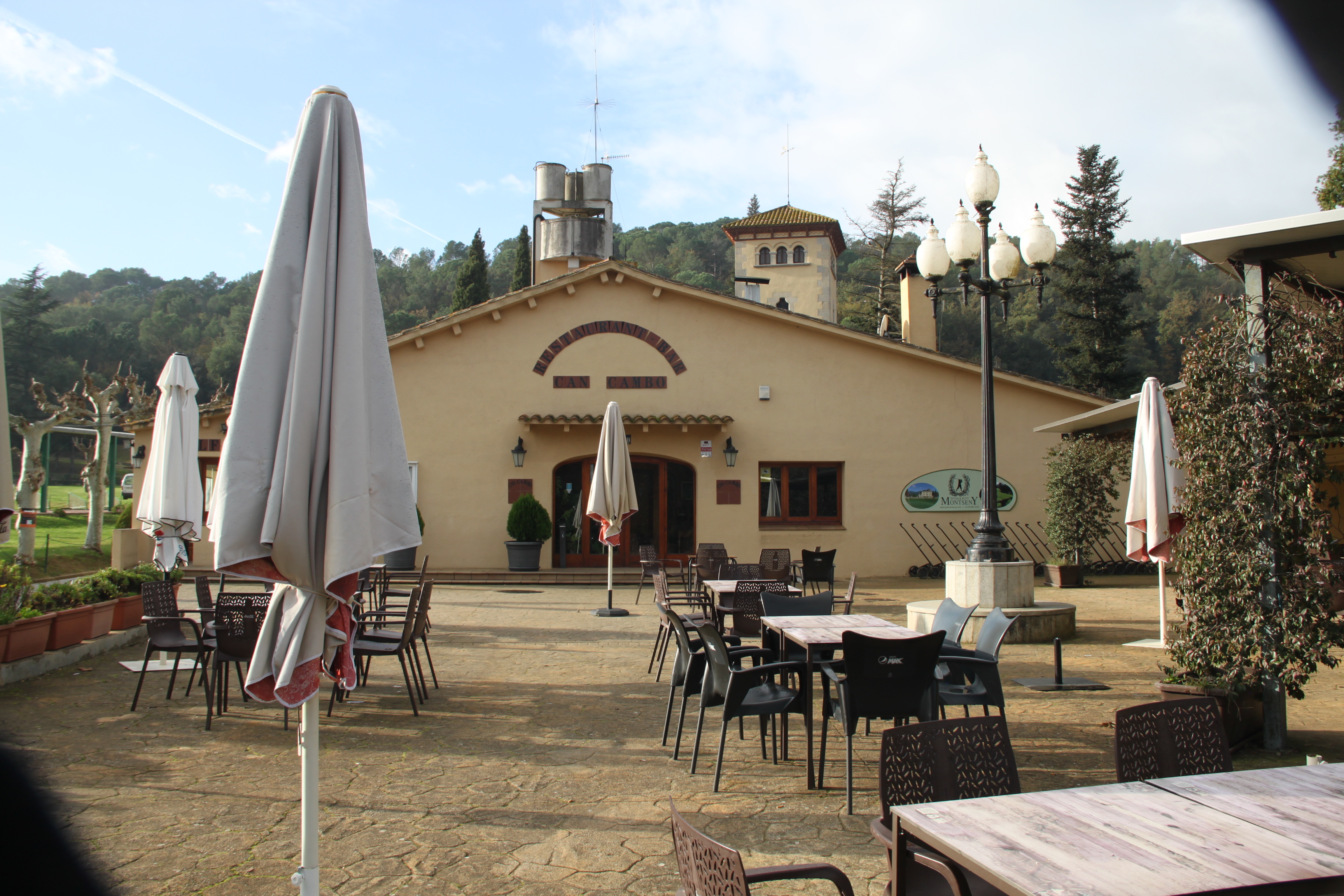 P&P Montseny: Clubhaus und Restaurant